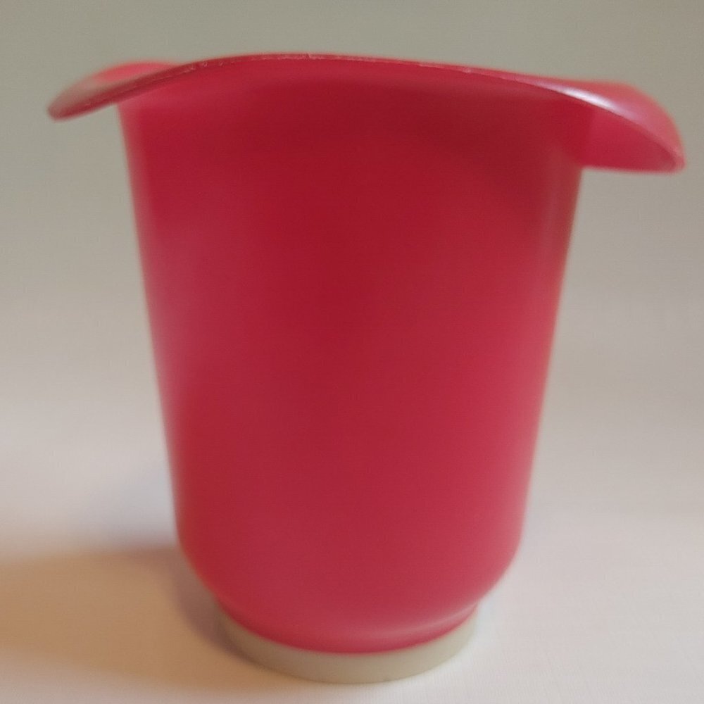 Vintage ART DEIER DESIGN 1L Pitcher Made in West Germany BRIGHT RED